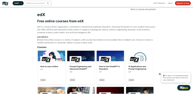 100% Off Online Courses From edX