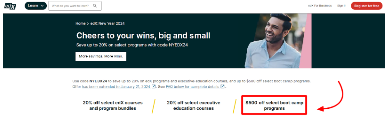 Get $500 Off On edX